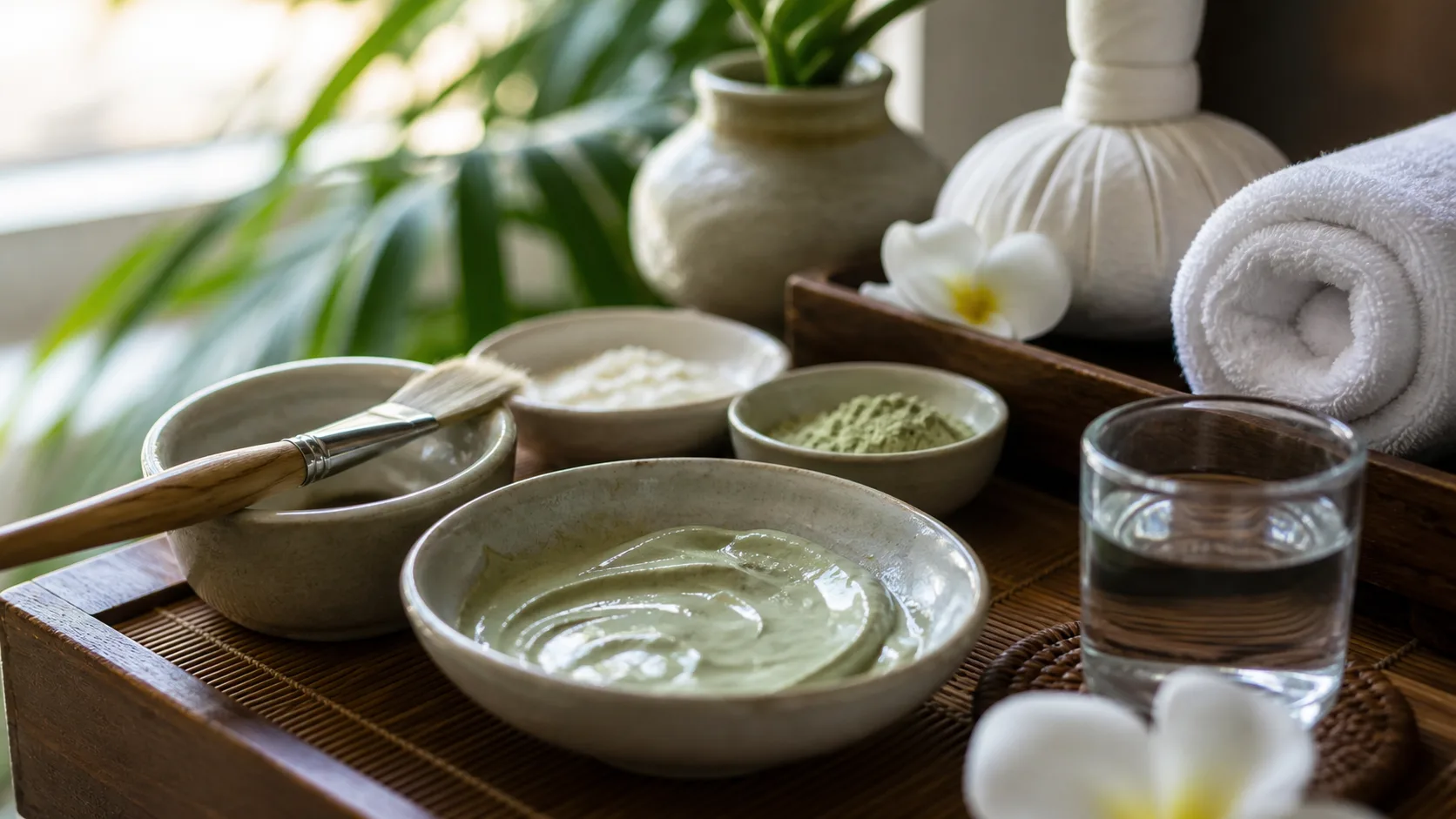 facial bangkok for sensitive skin after travel, heat and pollution detail