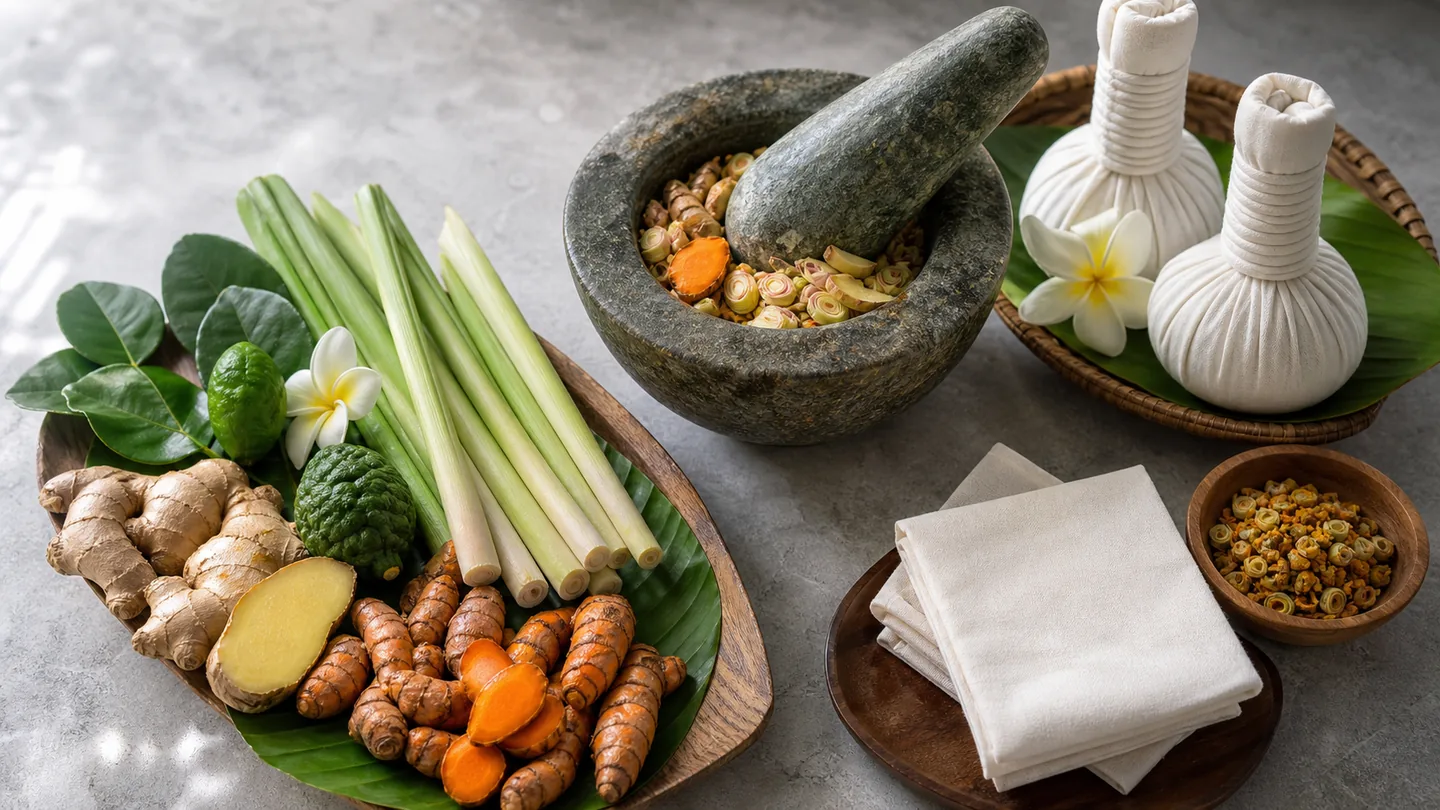 Aromatherapy in Thai Wellness: Oils, Herbs and Sensory Design Without the Hype detail