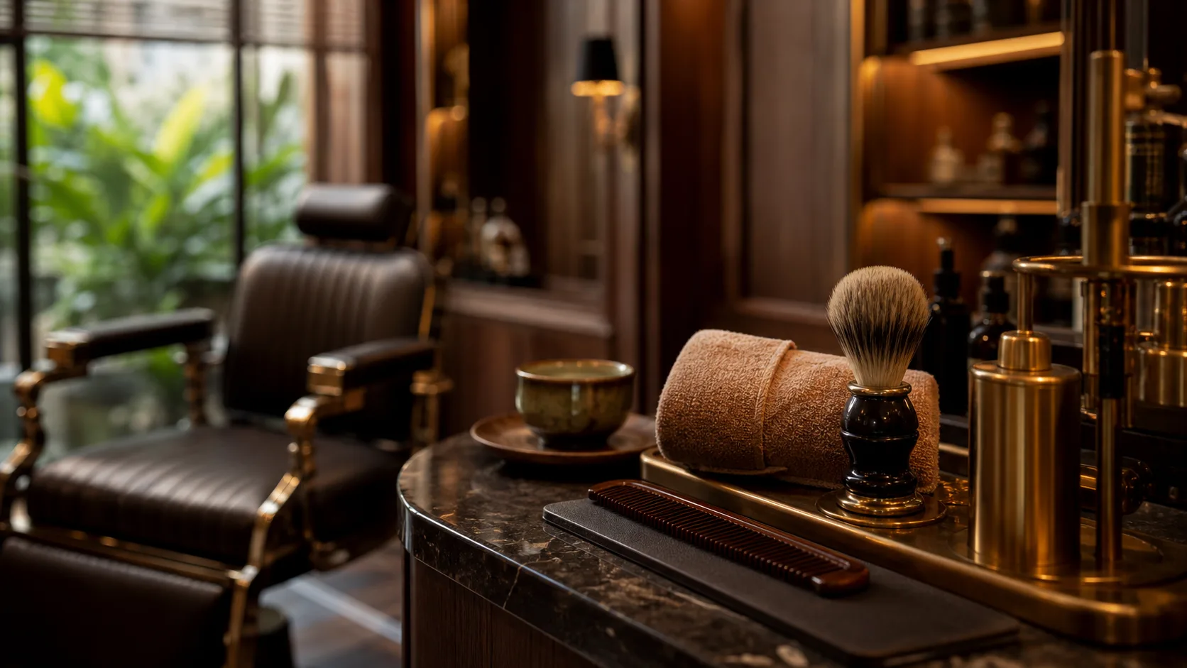luxury barbershop bangkok for executive grooming and discreet wellness days detail