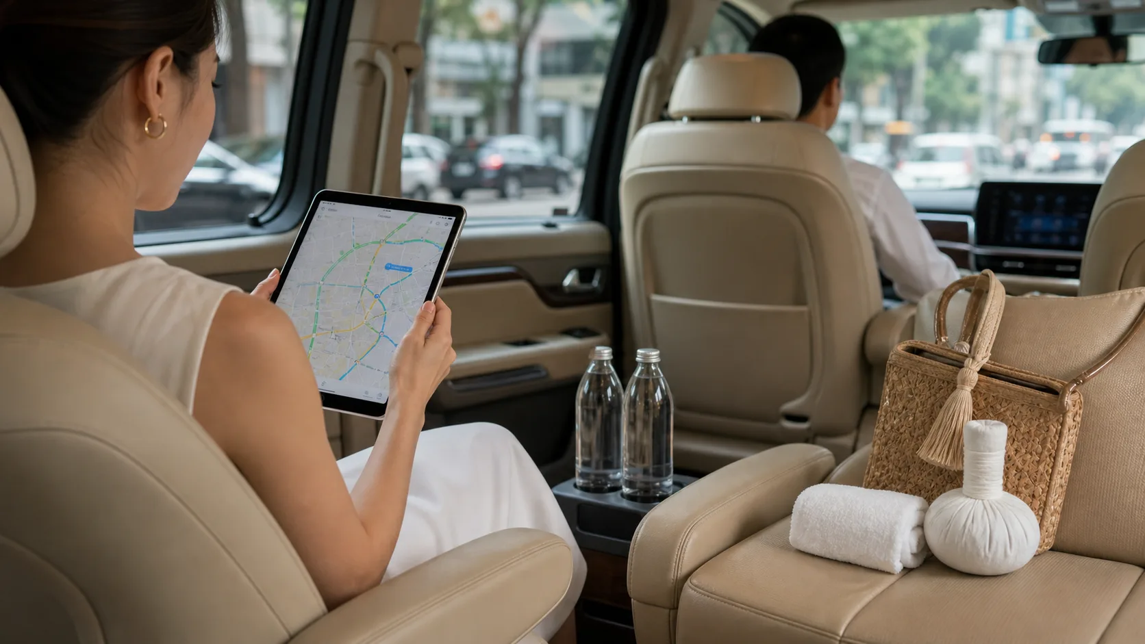 van chauffeur bangkok for a stress-free spa and lifestyle itinerary detail